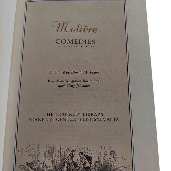 Comedies by Moliere - The Franklin Library Illustrated 1985 - Picture 5 of 8